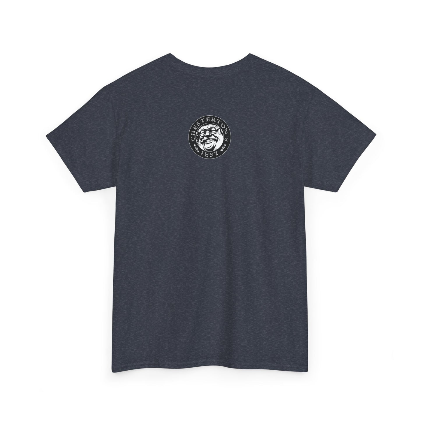 Catholic By Birth Rebel By Choice Heavy Cotton Tee