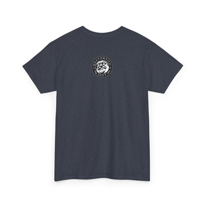 Catholic By Birth Rebel By Choice Heavy Cotton Tee