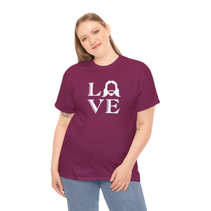 Divine Love Silhouette Heavy Cotton Tee