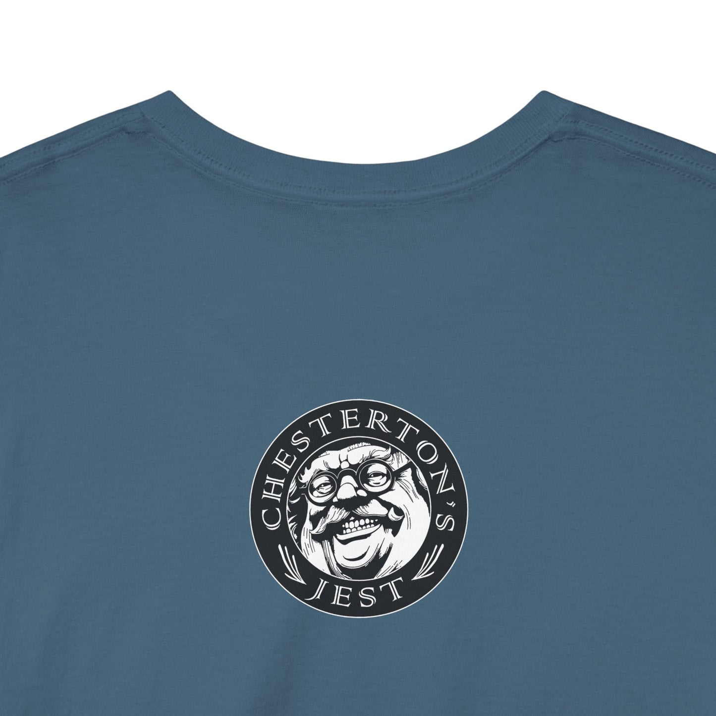 Through Him, With Him In Him Heavy Cotton Tee