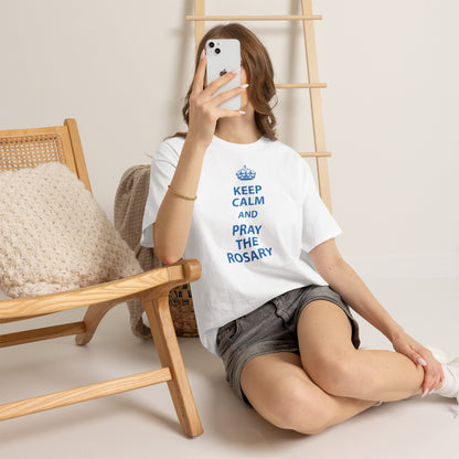 Keep Calm and Pray the Rosary T-Shirt