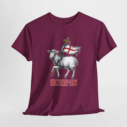 The Risen Lamb King Heavy Cotton Tee