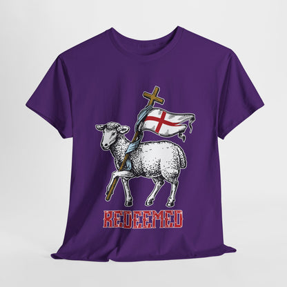 The Risen Lamb King Heavy Cotton Tee