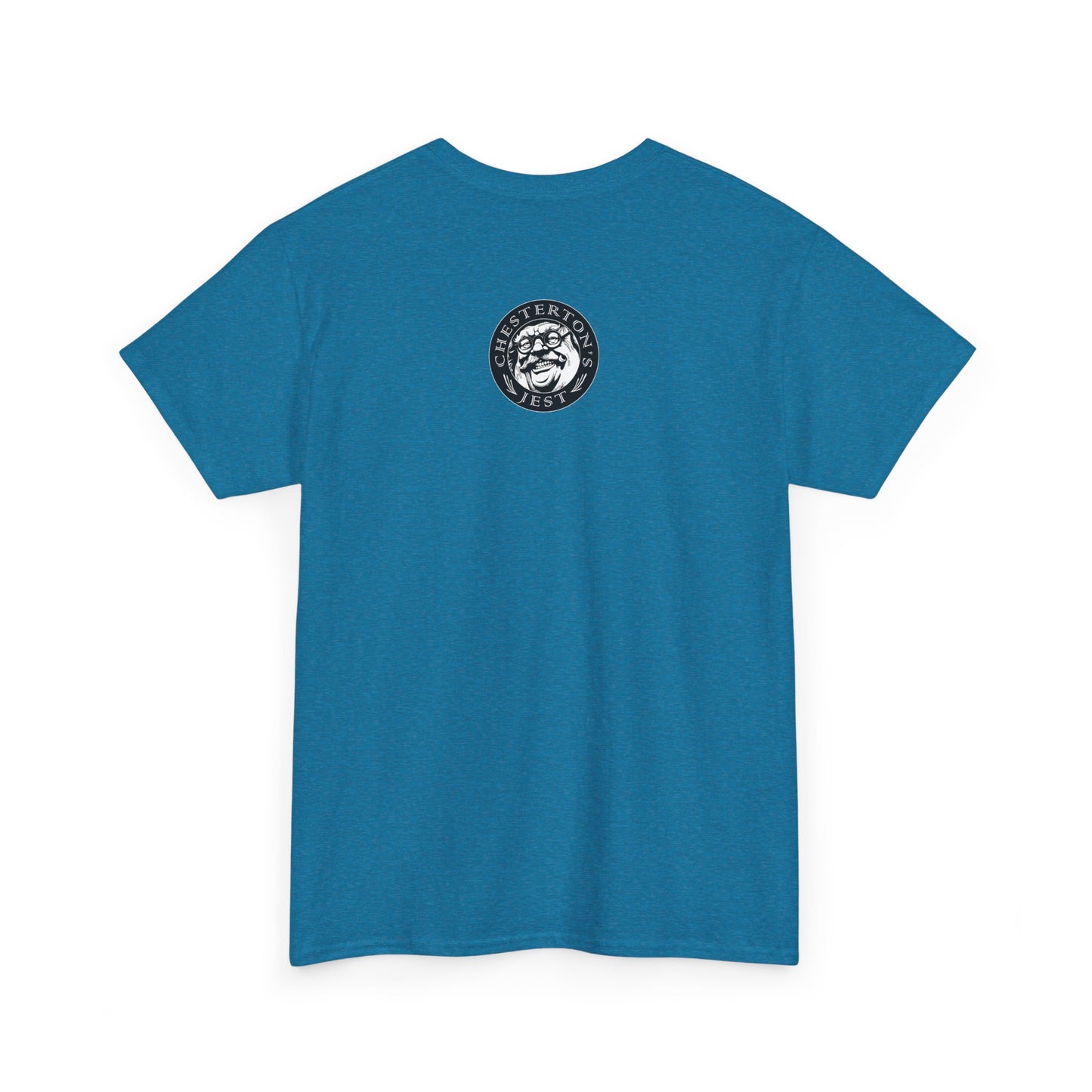 Catholic By Birth Rebel By Choice Heavy Cotton Tee