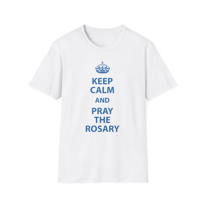 Keep Calm and Pray the Rosary T-Shirt