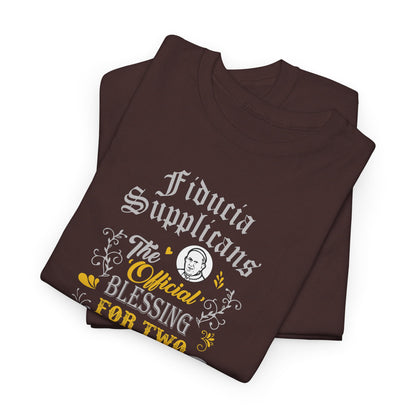 Fiducia Supplicans: The Official Blessing For Two But Not Together Heavy Cotton Tee