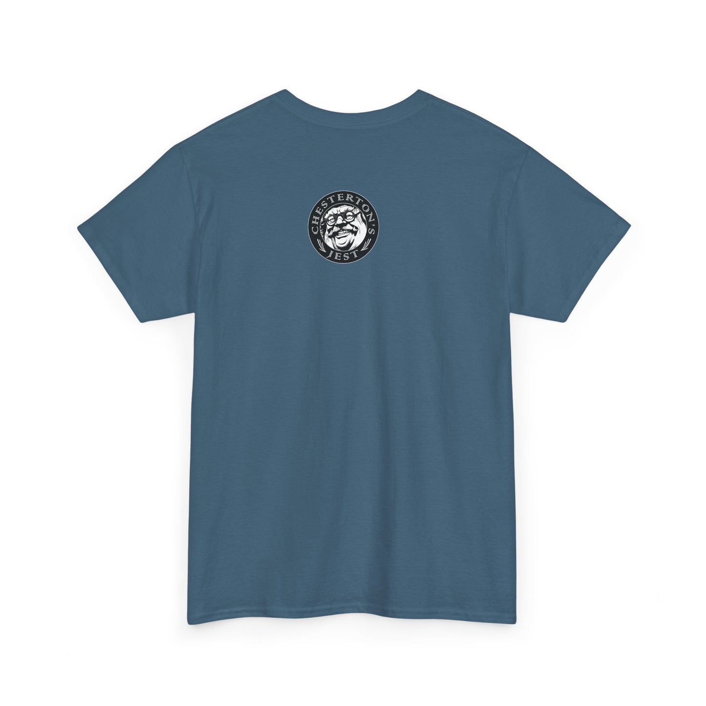 "Synod on Synodality: Rewriting Unchangeable Rules Or Maybe Not Some Things Are Carved In Stone Unless It's Been Synodified At A Synod Unisex Heavy Cotton Tee