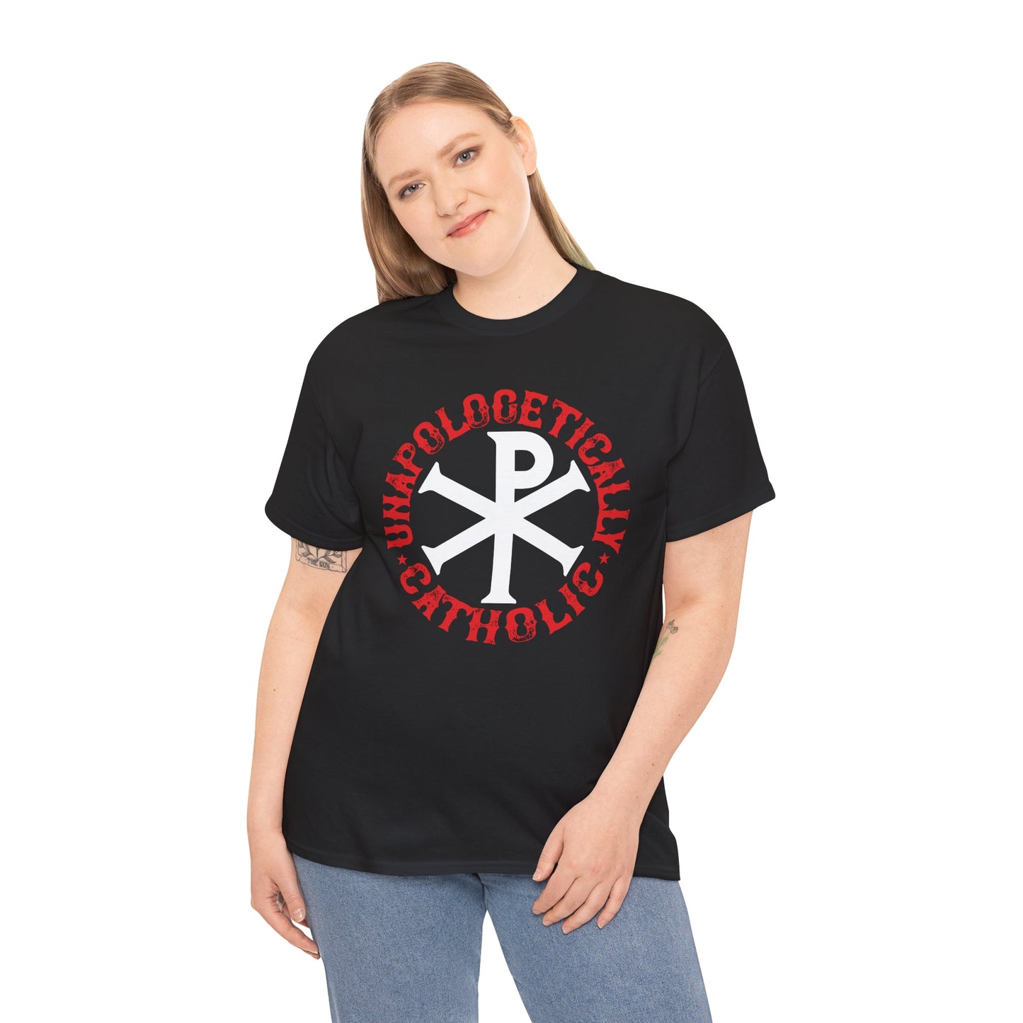 Unapologetically Catholic Heavy Cotton Tee