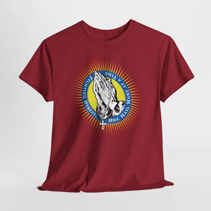 Fighting Heresy One Hail Mary At A Time Heavy Cotton Tee