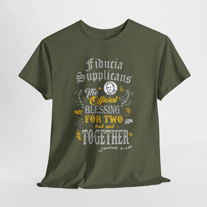 Fiducia Supplicans: The Official Blessing For Two But Not Together Heavy Cotton Tee