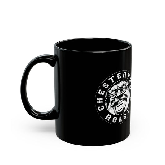 G.K. Chesterton Black Coffee Mug - Chesterton Roast 11oz an 15oz Coffee Mug- Perfect for Coffee Lovers