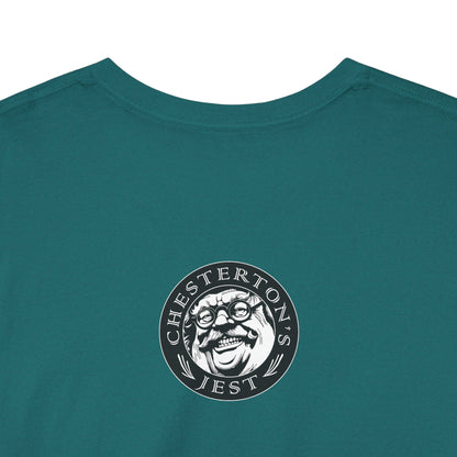 Catholicism Where Coffee Is Instant But Salvation takes Time Heavy Cotton Tee