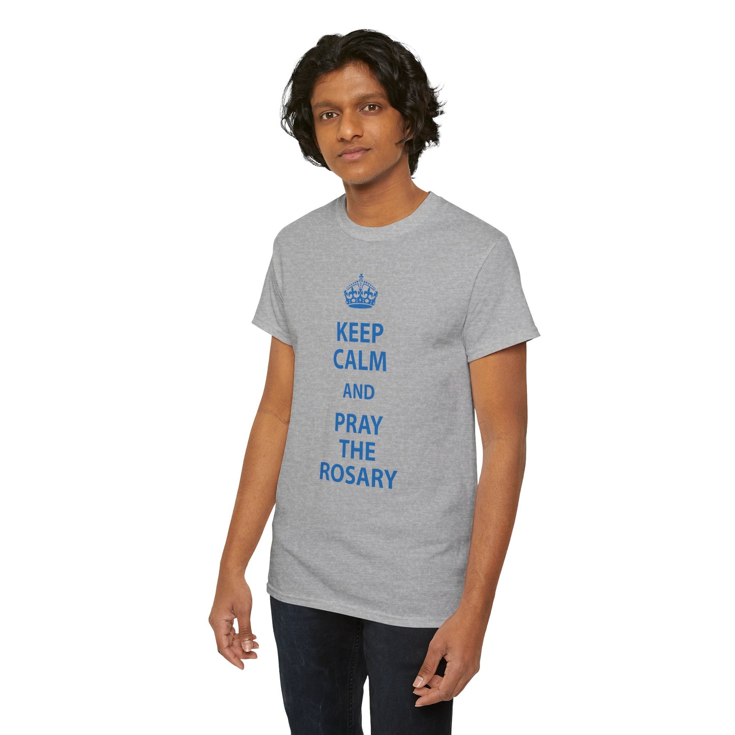Keep Calm and Pray the Rosary T-Shirt