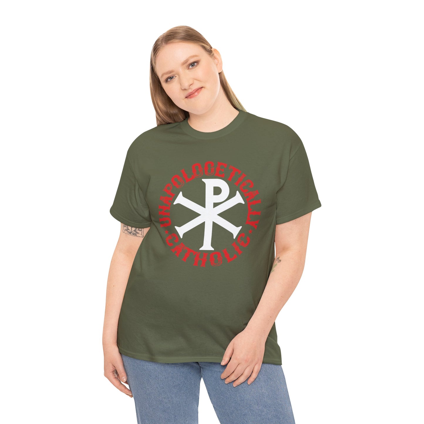 Unapologetically Catholic Heavy Cotton Tee