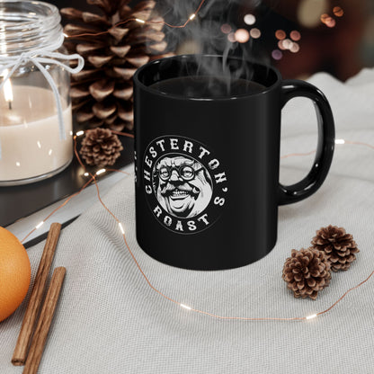 G.K. Chesterton Black Coffee Mug - Chesterton Roast 11oz an 15oz Coffee Mug- Perfect for Coffee Lovers