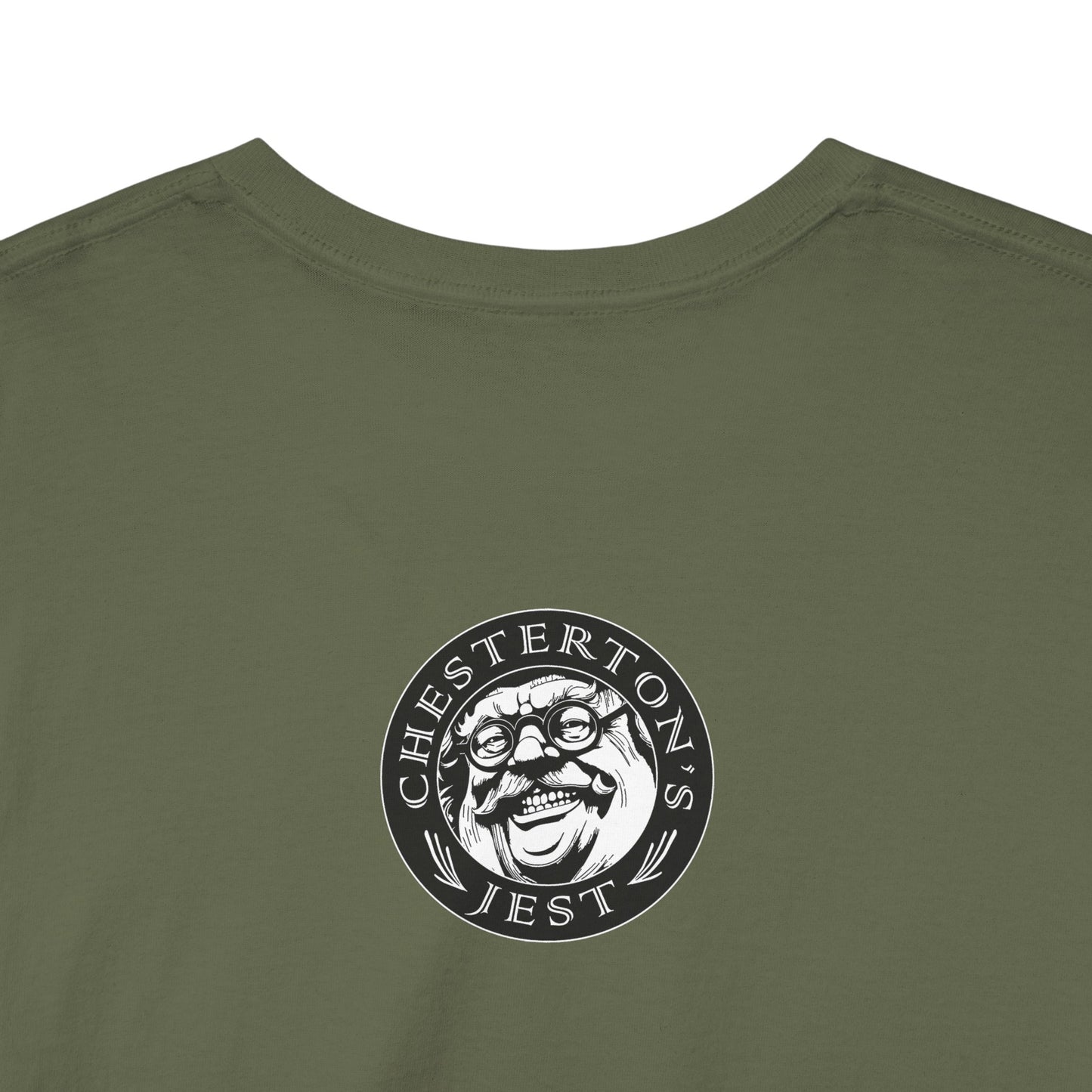 Beware the One with Flattering Tongue, For His Words Shall Ensnare the Foolish Heavy Cotton Tee
