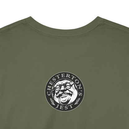 Beware the One with Flattering Tongue, For His Words Shall Ensnare the Foolish Heavy Cotton Tee