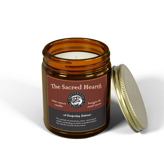 Sacred Hearth Scented Candles - cinnamon, clove and natural vanilla, 9 oz.