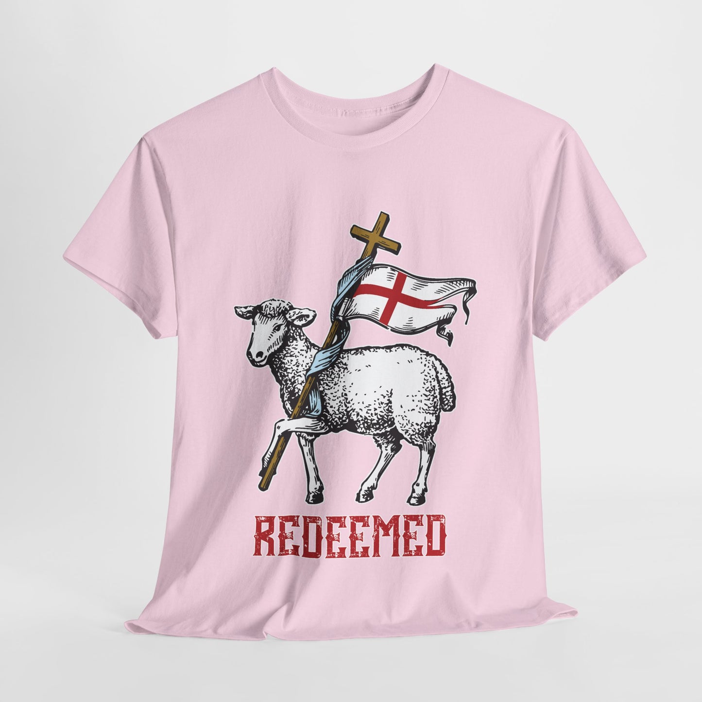 The Risen Lamb King Heavy Cotton Tee