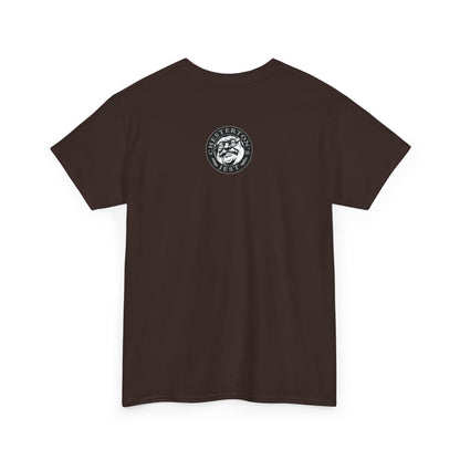 Catholic By Birth Rebel By Choice Heavy Cotton Tee