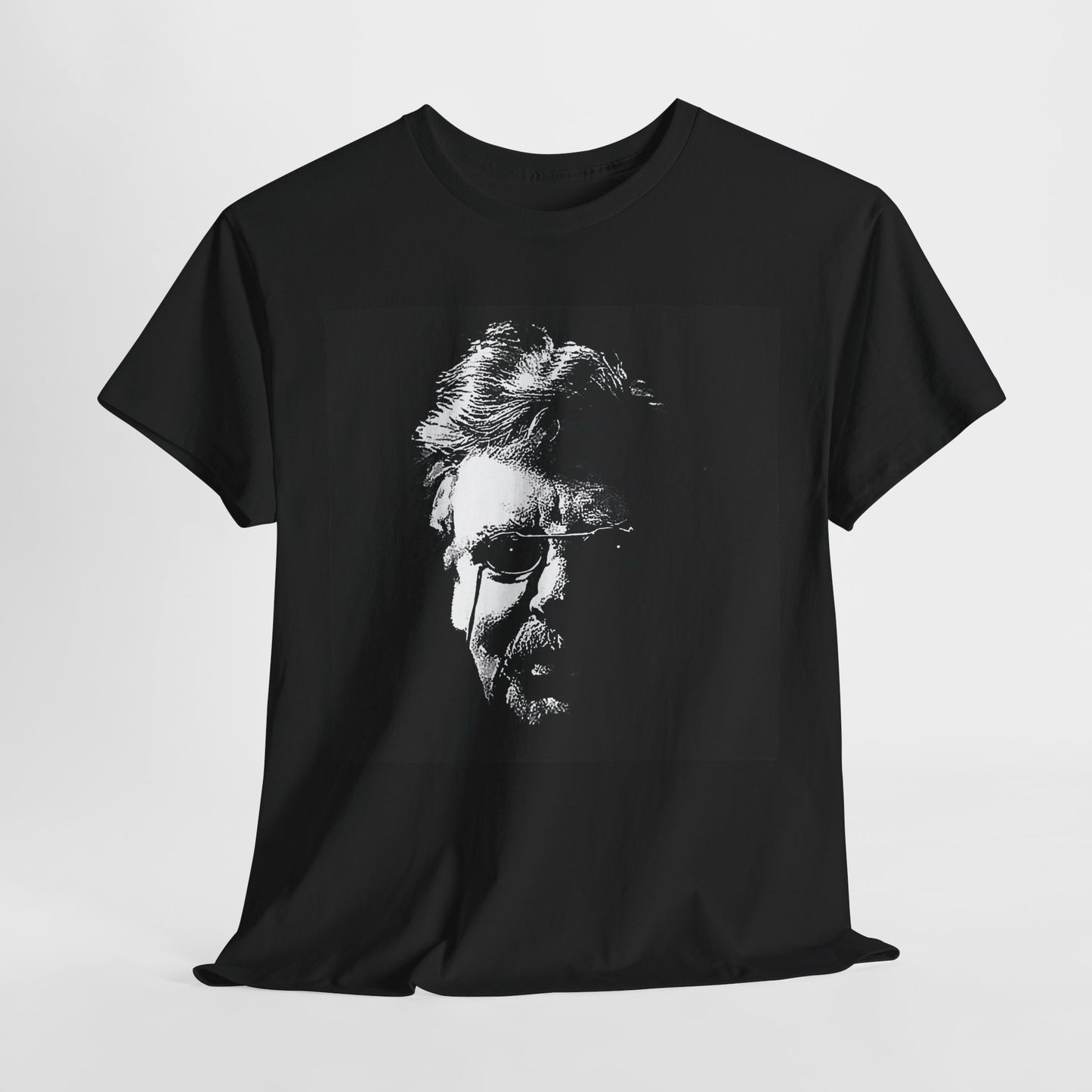 GK Chesterton in Silhouette Edgy Graphic Tee, Casual Unisex Heavy Cotton T-shirt