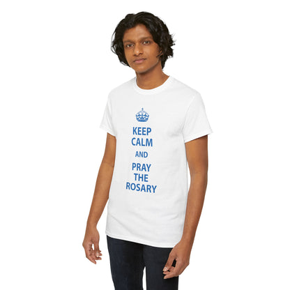 Keep Calm and Pray the Rosary T-Shirt