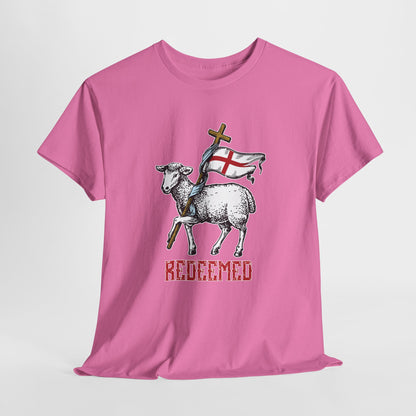 The Risen Lamb King Heavy Cotton Tee