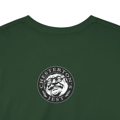"Synod on Synodality: Rewriting Unchangeable Rules Or Maybe Not Some Things Are Carved In Stone Unless It's Been Synodified At A Synod Unisex Heavy Cotton Tee