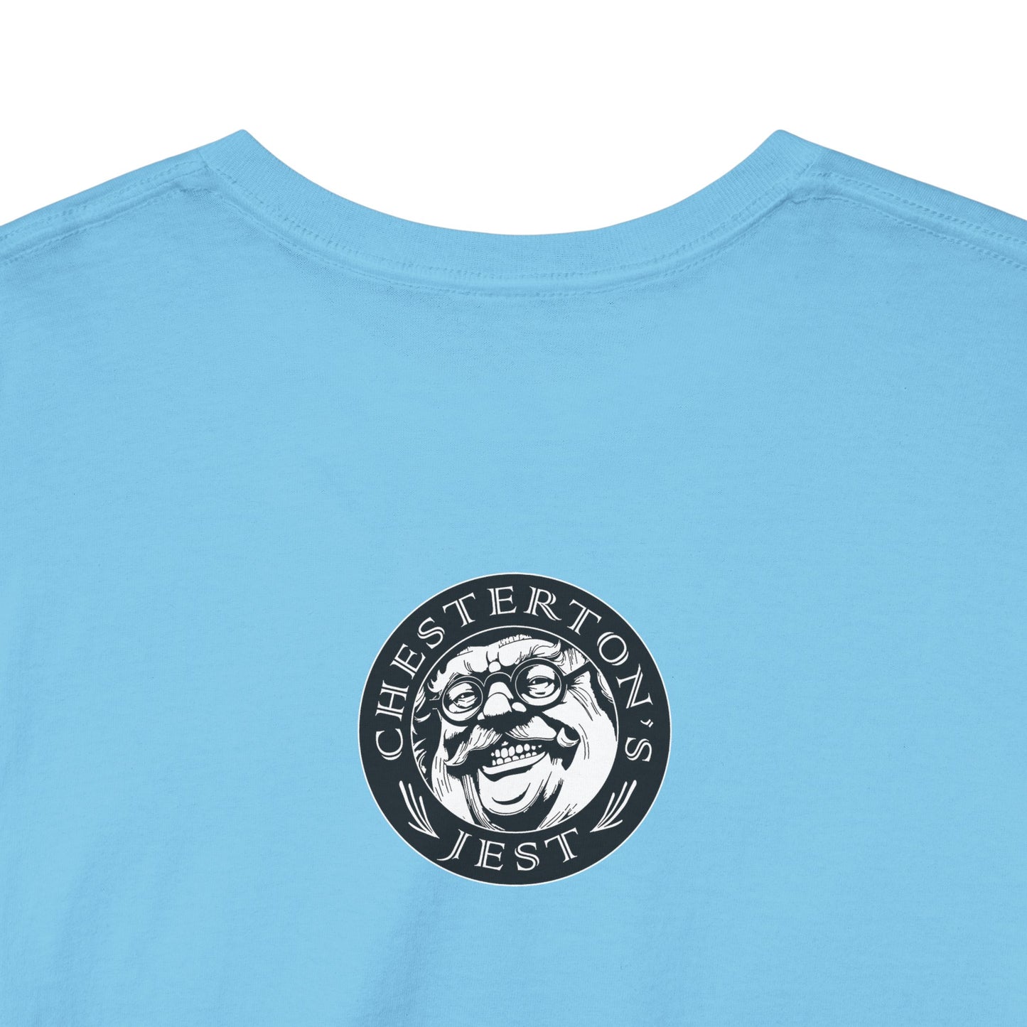 Lead Us Not Into Temptation We Can Find It Ourselves Heavy Cotton Tee